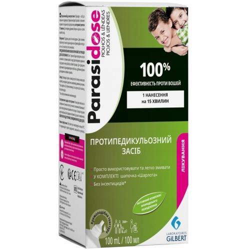 Parasidose Treatment Against Lice And Nits For The Scalp 100 1 Pc