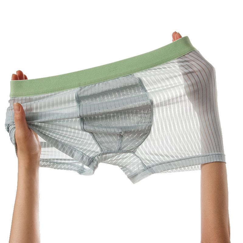 1Pcs Underwear Men's Boxer Shorts Sexy Panties Cotton Boxers Man Underpants Male Shorts Homme U Convex Lingerie