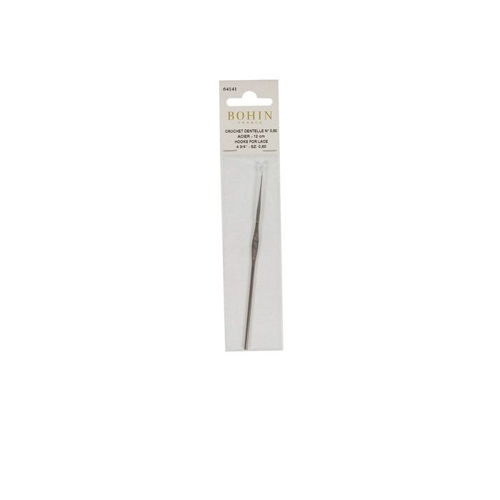 CROCHET DENTELLE ACIER 12CM - 0,6 64141