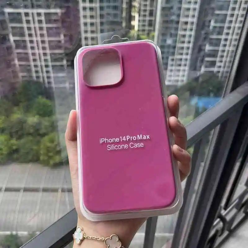 Оригинальный чехол для телефона Apple 16 Pro Max, подходящий для противоскользящего Apple 15 14 13Pro Max с полной защитой краев, чехол для телефона Apple 12 11Pro