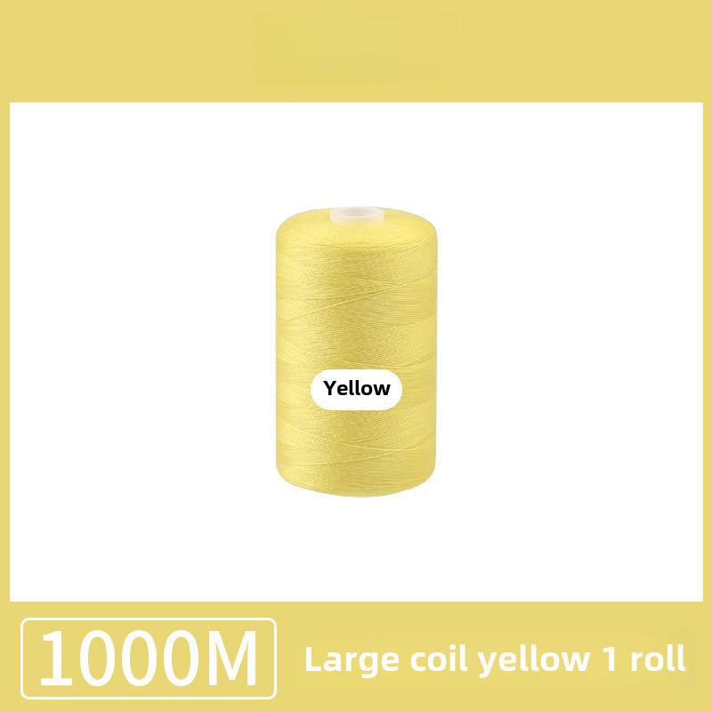 1000 ярдов ниток для бытового шитья: Полиэстер, цветная ручная работа, тонкая катушка