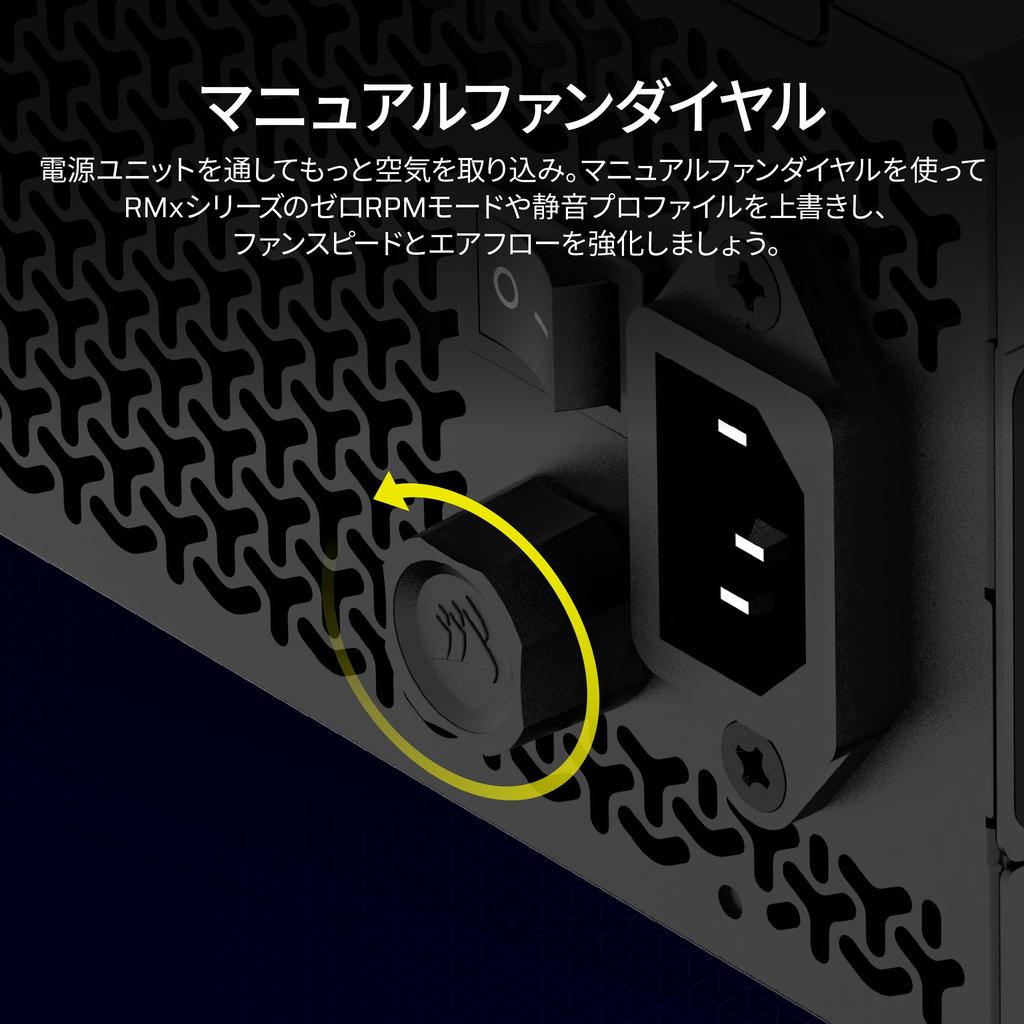 CORSAIR RM1000x 2024 Model PC Power Supply Unit 1000W Compatible 80PLUS Gold Certified Full Modular 12VHPWR Cable Included ATX3.1 PCIe5.1