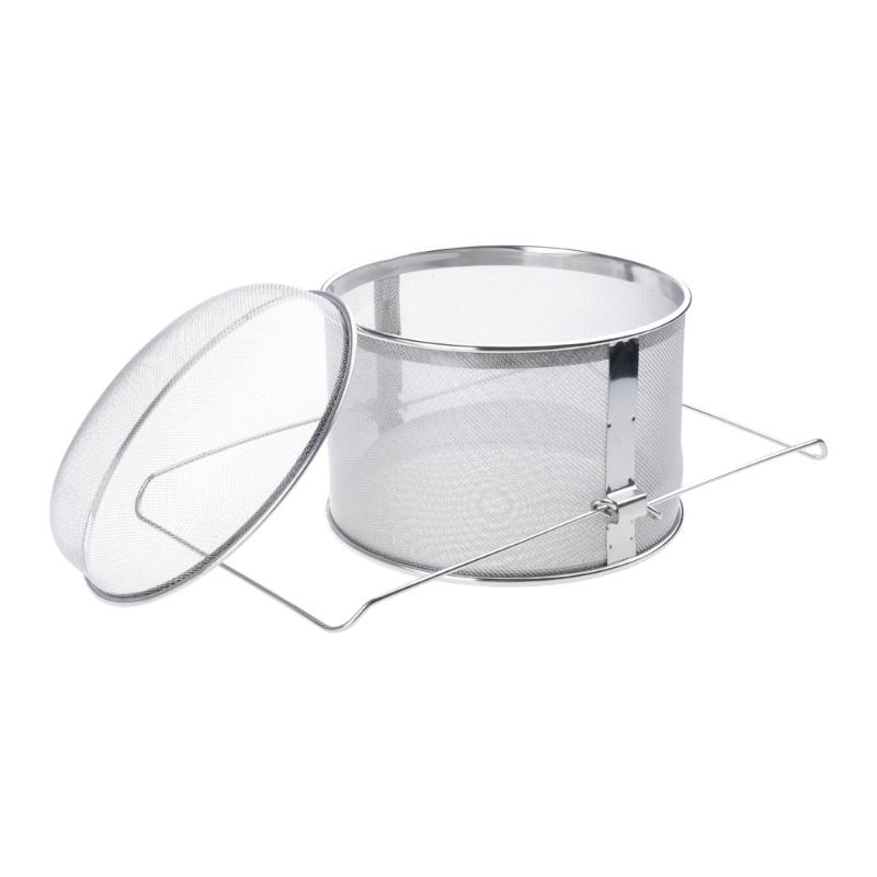 Double Layer Stainless Steel Honeys Filter Strainer Suitable For Efficient Bees Keeping Filtration Easy To Clean Design