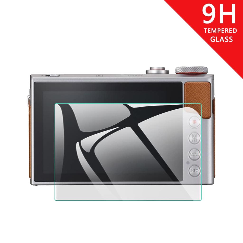 EternalStars Camera Screen Protector Glass with 9H Hardness for Full Coverage and Compatible with Canon PowerShot G9 X Mark II and PowerShot G9 X