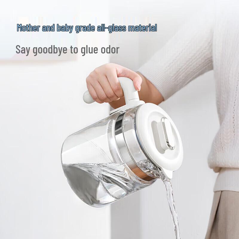 Morphyrichards 1.2L All-Glass Health Kettle MR5602 CN plug (adapter included)