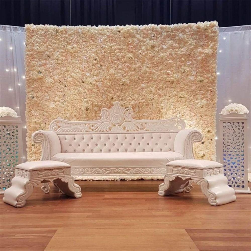 Handmade Wedding Wall Backdrop 60X40cm Rose Wedding Background  Stage Supplies