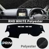 for Dacia Spring 2016 2017 2018 - Electric Car Dashboard Cover Dashmat Non‑Slip Protective Dash Mat Pad Auto Accessories