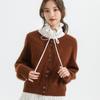 Women Fake Collar Ruffles Stand Bowknots Shirt Detachable Doll Shawl for Women Big Lapel False Collar Lace Necklace Fuax Cols