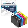 LCL for Epson IC4CL86 ICBK86 ICC86 ICM86 ICY86 Color Set Black Cyan Magenta Compatible Ink Cartridge Compatible (4 Yellow) Models PX-M680F