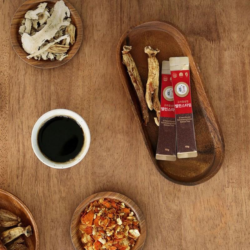 Pungnyeonbogam 6-year-old Korean Red Ginseng Extract Balance Time, 10g, 30 Units