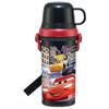 Skater Children's Water Bottle 480ml with Cup Disney Cars 23 Boys PSB5KD-A