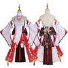 Игра Косплей Yae Miko Guuji Yae костюмы униформа парик женские костюмы для Хэллоуина платье костюм