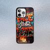 Крутой Цветной Граффити Чехол Для Телефона iPhone17,16,15,14,13,12,11 Plus,Pro Max Магнитный Magsafe Беспроводная Зарядка