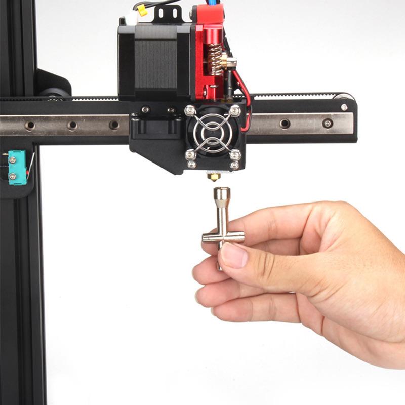 Инструмент для 3D-принтера M2 M2.5 M3 M4 Сопла для 3D-печати Гаечный ключ Винт Гайка Шестигранный крест Мини-ключ Гаечный ключ Инструмент для обслуживания 4 Размер