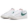 Nike Женские кроссовки Blazer Low 77 'Белый/Зеленый' Обувь для скейтборда DC4769-112