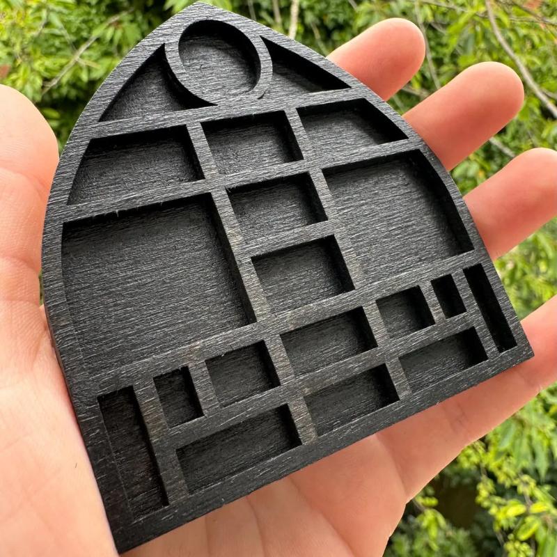 Многоцветная миниатюрная полка для мелочей, различные ячейки, луна, гриб, кукольный домик, полка, отделения