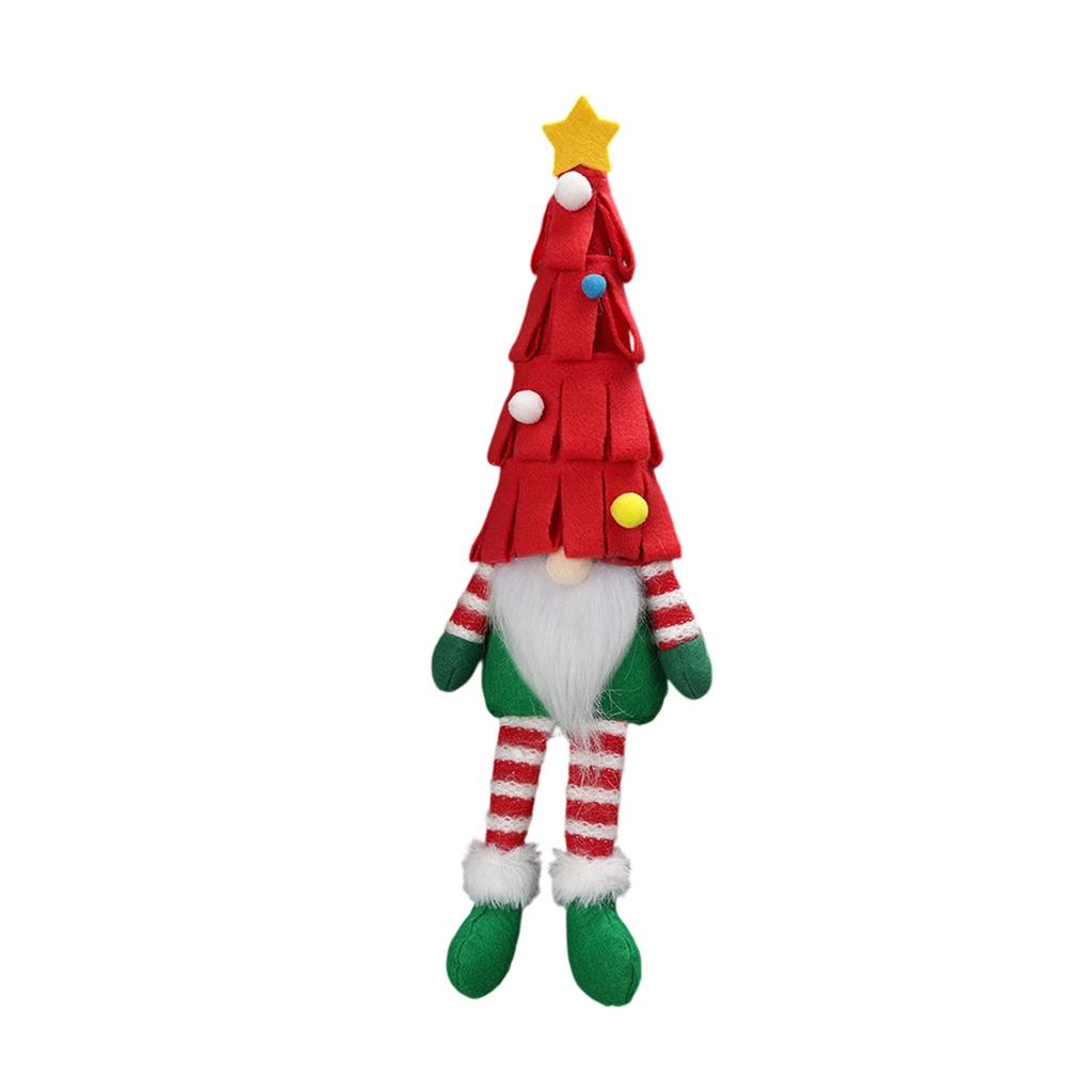 Christmas Decorations Christmas Tree Faceless Doll Long Leg Doll Ornament Christmas Home Hotel Decoration