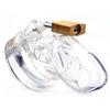 CHASTITY CAGE MINI LOCKY 6 X 3.2 Cm Transparent