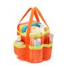 Mesh Beach Bag Mesh Shower Storage Bag Large Capacity Tote Beach Bag Toiletries Towels