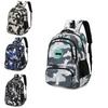 Backpack Travel Printed Fashionable Wear Resistant Schoolbag Student