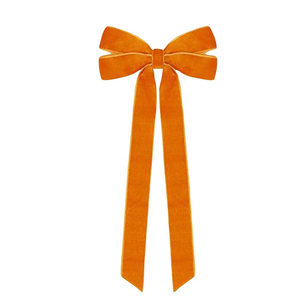 10 Inch Pre-made Red Christmas Tree Bow, Red Velvet Ribbon Bow, Christmas Tree Decoration Bow, Pre-made Bow, Souvenir Gift Bow