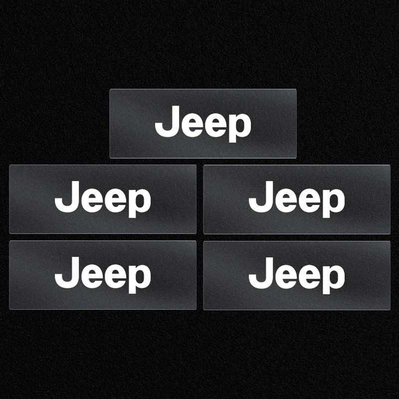 Случайные наклейки для интерьера автомобиля Эмблема на рулевое колесо Стайлинг Для Jeep Renegade Wrangler JK Grand Cherokee XJ Willys Compass Command Patriot