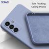 Милые модные силиконовые чехлы для Samsung Galaxy A13 A23 A33 A53 A73 5G SamsungA13 SamsungA23 360 Soft Square Liquid Armor