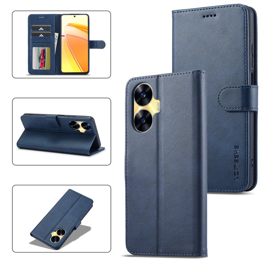 Ultrathin Design Retro Luxury PU Leather Flip Stand Wallet Phone Bag Case for Oppo A9 (2020),A5 (2020),A54 5G,A17,Realme C3,A96,A78 4G,Realme C33...