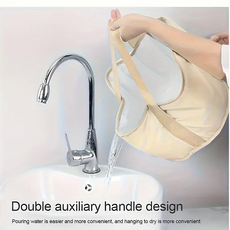 1 шт. Складная ванночка для замачивания ног - Изолированный таз для путешествий/дома, Портативное спа-ведро с ручками | Без питания, Без запаха