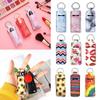 17Styles Colorful Lipbalm Cozy Neoprene Crown Keychain Floral Chapstick Holder Chapstick Wrap