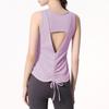 Женский быстросохнущий летний спортивный жилет Lulu - для йоги, танцев, бега, тренировок, топ без рукавов
