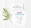 Inkdotpot Gender Reveal Baby Shower Game Set Of 50 BabyA AlphabetA ABCA Game Ita s A Boy Ita s A Girl Party