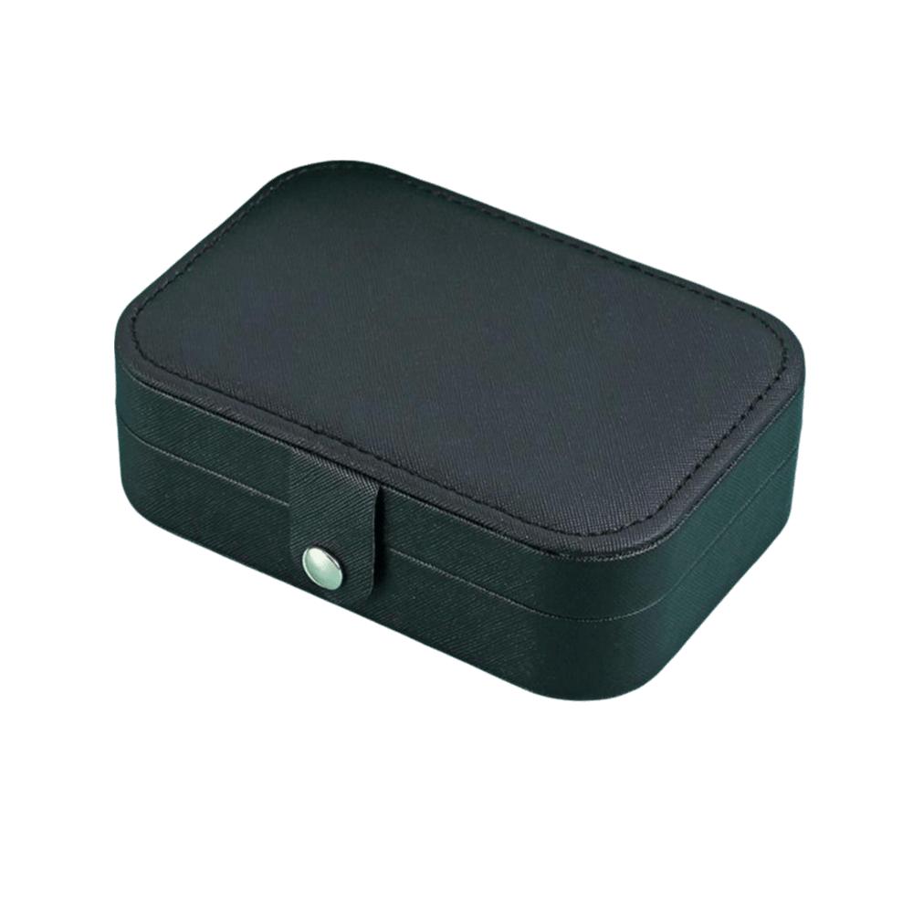 Mini Jewelry Storage Box Square Earring Organizer Simple Necklace Ring Case Outdoor