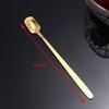 1Pcs Stainless Steel Long Handle Ice Spoon Tableware For Coffee &Tea Ice Cream Dessert Stirring Spoons Scoop