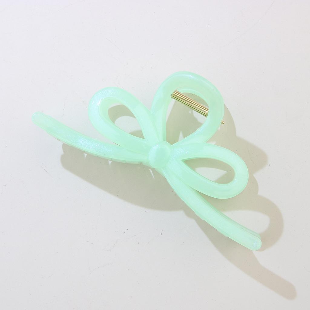 High-end Bow Large Size Hair Clip for Women's Back of Head Bun Hair Clip Shark Clip Hair Accessories Hairpin