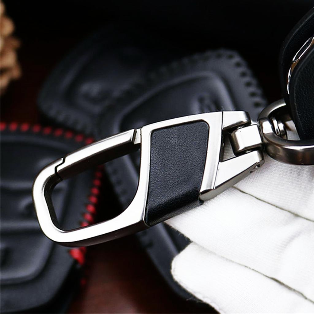 PU Leather 2 Button Car Remote Key Fob Chain Cover Case For Renault Kwid Symbol Trafic Dacia Sandero Logan Duster 2016 2017 2018