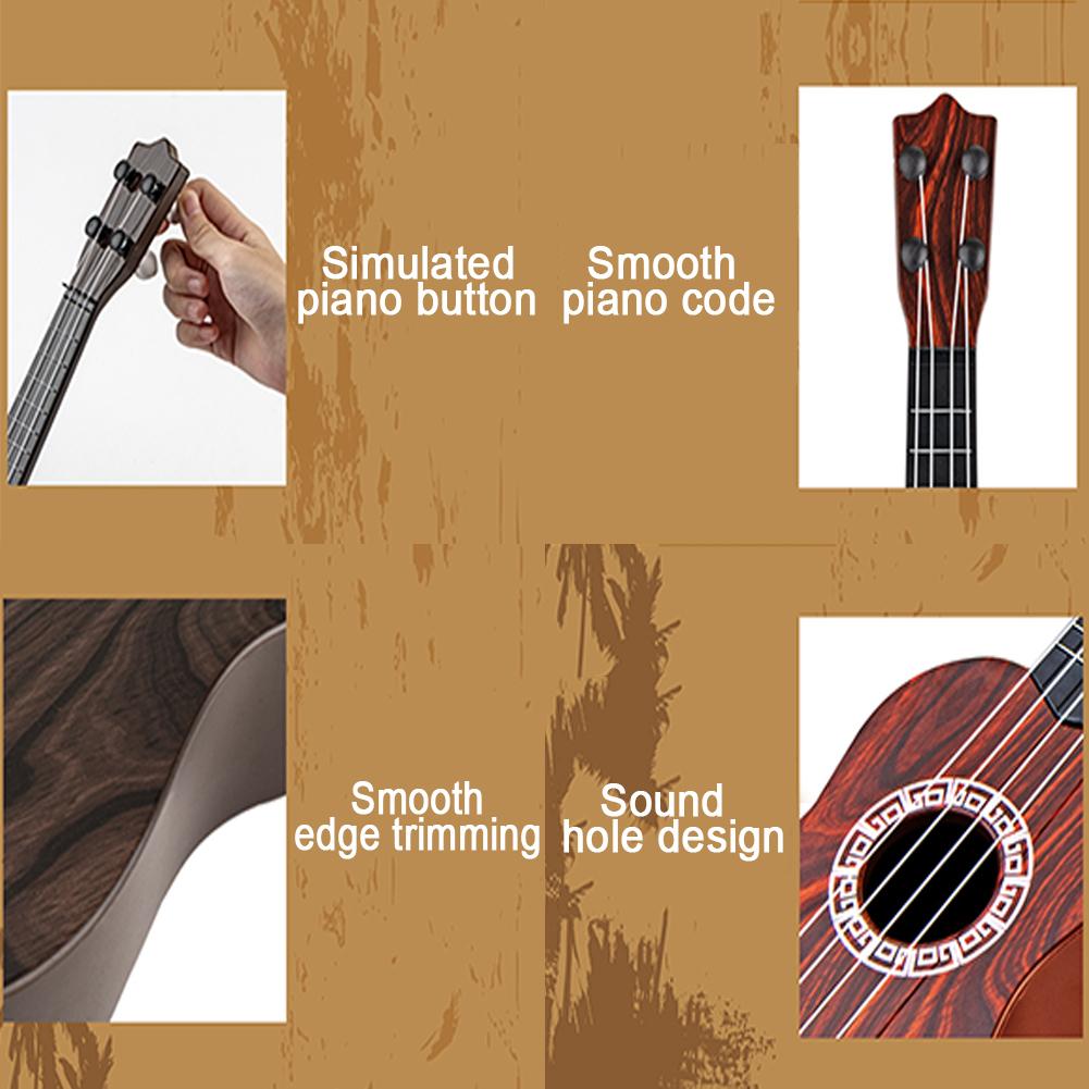 16 в гавайской гитаре, развивающие игрушки, детские гавайские гитары, имитирующие музыкальные игрушки, инструмент для укулеле для детей, подарки на день рождения и праздник