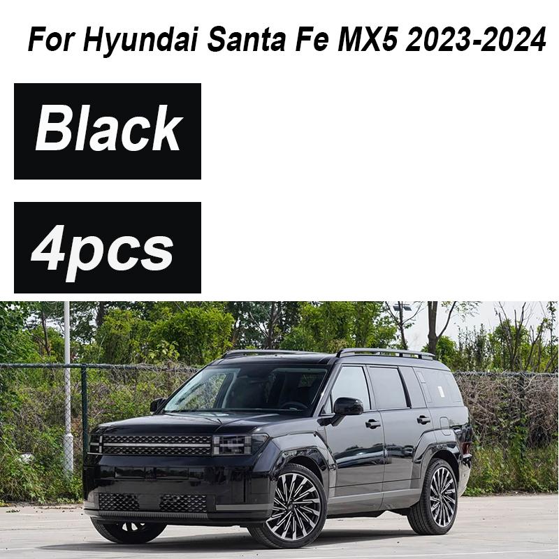 4 шт. Окрашенные Для Hyundai Santa Fe MX5 Аксессуары 2024 Брызговики Передние Брызговики Задние Защитные Заслонки Крылья Автомобильные Аксессуары
