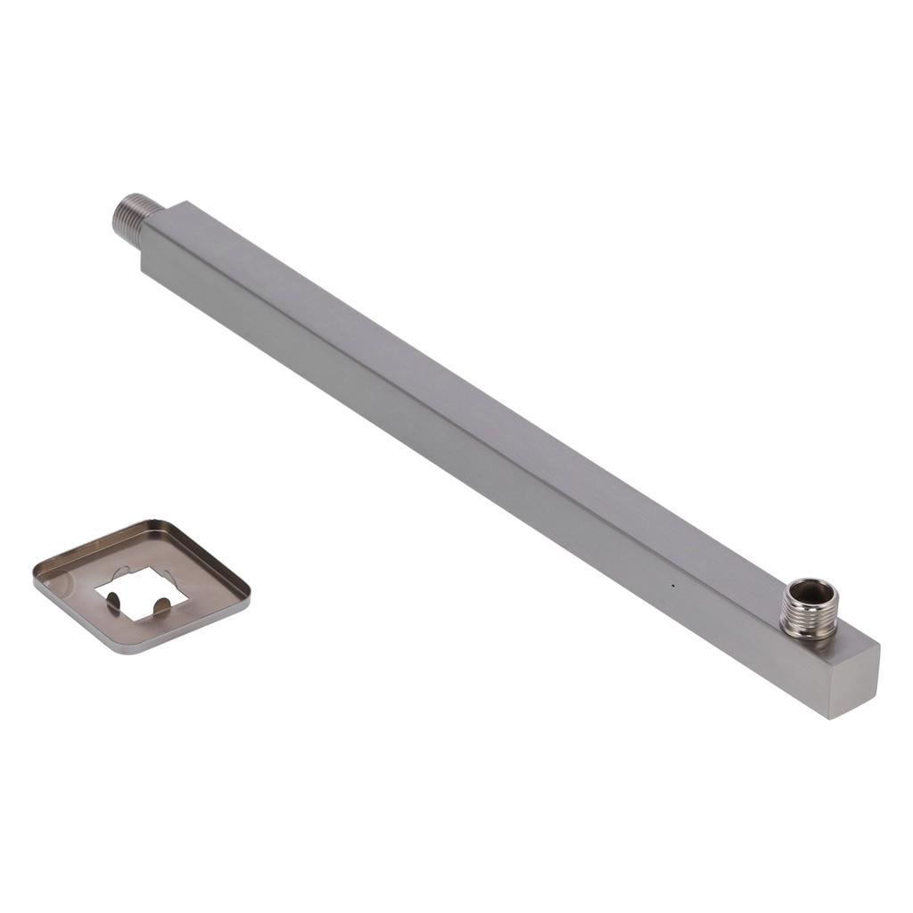 Настенный душевой кронштейн NPT1/2, матовый, скрытый, из нержавеющей стали, удлинитель для душа для купания