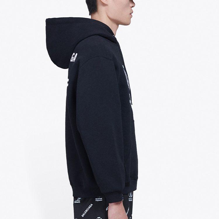 Balenciaga Свитшот X Wfp Мужской Черный 600583THV831000