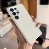 Матовая кожаная текстура ТПУ чехол для телефона для Samsung S25 Ultra A56 5G A16 A17 A55 A36 A53 A35 A34 A06 A07 A26 A05S S24 FE S23