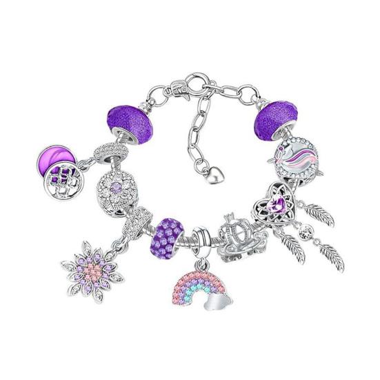 Bracelet DIY Advent Calendar 2025 Bracelet Making Kit Christmas Charm Beads Countdown Calendar Jewelry Making Kit for Adults Women Teens Xmas Gifts