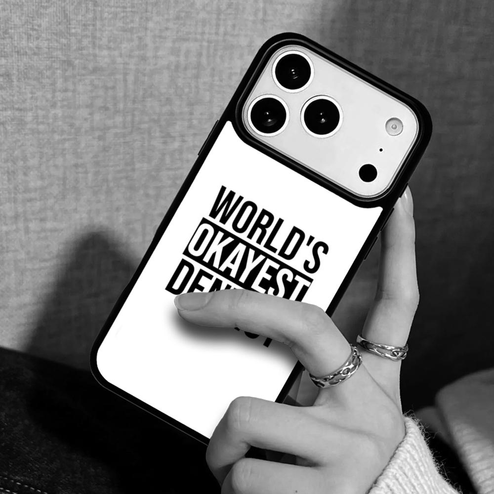 Чехол Case для iPhone 17 Air 16 Pro Max 15 Plus 11 13 Mini 14 12 Задняя крышка телефона Я люблю своего стоматолога