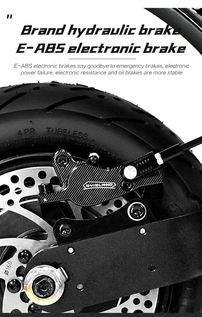 S3 Boyueda11inch 6000W Watt Off-road Tyre Electric Scooter 100km Range 60v Adult Twin Engine Electric Scooter Aluminium