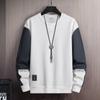 Men's Sweater Round Neck Sweater Casual Pullover Long Sleeve Shirt