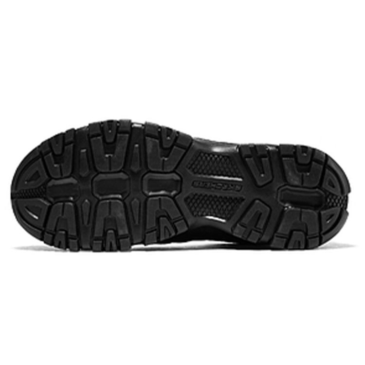 Skechers Ткань для улицы Синтетическая кожа Кожаная замша Универсальные Спортивные Амортизирующие Износостойкие Низкие Повседневные Туфли 237264C-BBK