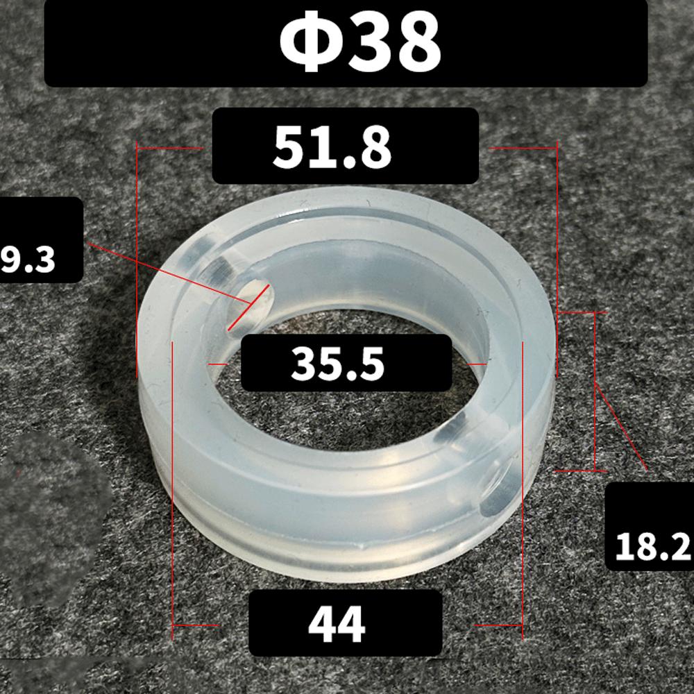 38 51 63 76 102 мм EPDM Силиконовое Санитарное Уплотнительное Кольцо Замена Для 1.5" 2" 2.5" 3" 4" Трехзажимного Бабочкового Клапана Домашнее Пивоварение