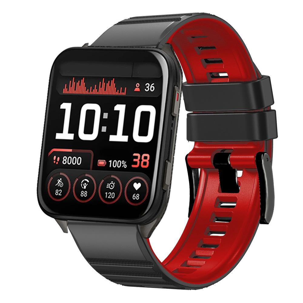 Силиконовый ремешок для часов 24 мм для Ticwatch Pro 5 Enduro/Atlas/Zeblaze Ares3 для Garmin Venu X1 Браслет для смарт-часов