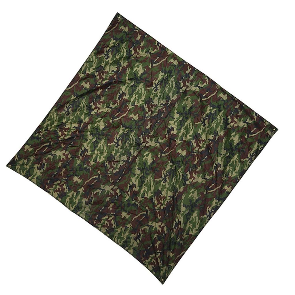 Камуфляжный уличный портативный легкий непромокаемый коврик RainTent, брезентовое укрытие (2*2м)