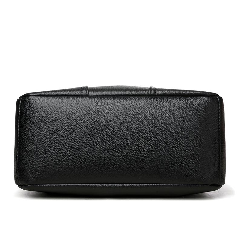 Мягкая кожаная сумка через плечо Женская сумка-тоут Большая вместимость Сумка кроссбоди